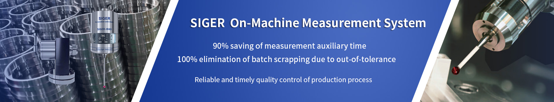 SIGER On-Machine Measurement System (RMS)